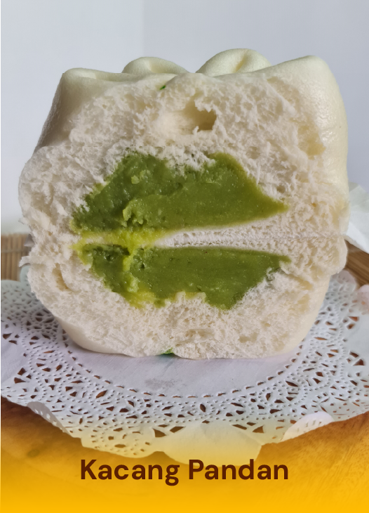 bakpao kacang pandan