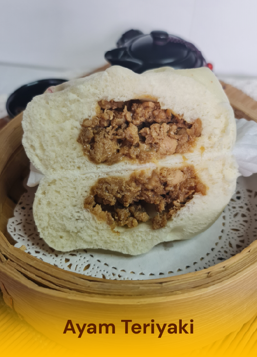 bakpao ayam teriyaki